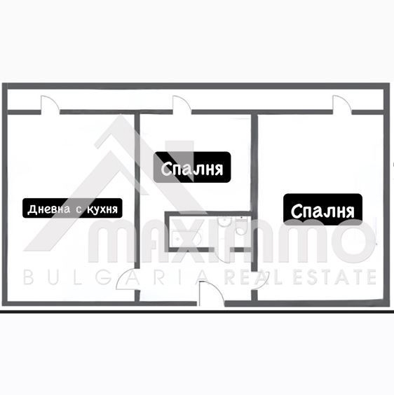 Тристаен апартамент в Варна, Младост 2 - 62 кв.м за 1357 €/кв.м - Снимка #1