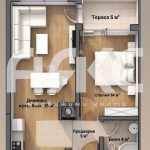 Двустаен апартамент в София, Малинова долина - 73 кв.м за 1076 €/кв.м - Снимка #1