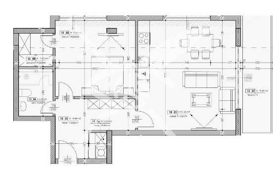 Двустаен апартамент в Пловдив, Христо Смирненски - 80 кв.м за 1251 €/кв.м - Снимка #1