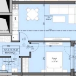 Двустаен апартамент в Асеновград - 70 кв.м за 445 €/кв.м - Снимка #1