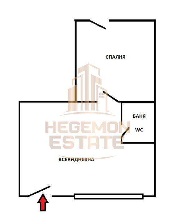 Двустаен апартамент в Варна, Окръжна болница - 63 кв.м за 883 €/кв.м - Снимка #1