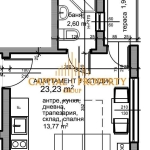 Едностаен апартамент в Варна, Център - 28 кв.м за 782 €/кв.м - Снимка #1