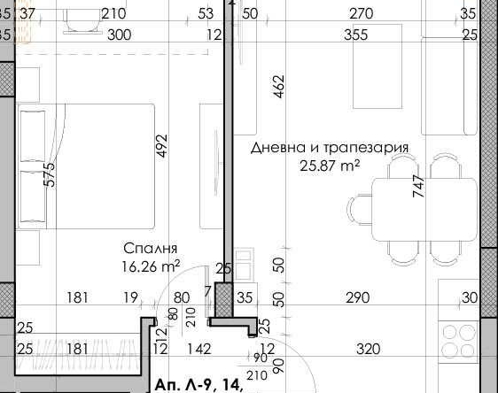 Двустаен апартамент в Пловдив, Южен - 81 кв.м за 880 €/кв.м - Снимка #1