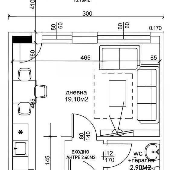 Едностаен апартамент в Пловдив, Остромила - 49 кв.м за 1266 €/кв.м - Снимка #1