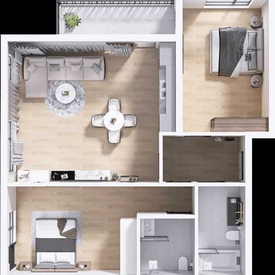 Тристаен апартамент в Пловдив, Христо Смирненски - 112 кв.м за 1202 €/кв.м - Снимка #1