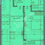 Двустаен апартамент в Пловдив, Тракия - 77 кв.м за 1111 €/кв.м - Снимка #1