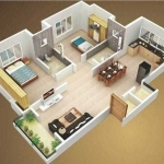 Тристаен апартамент в Пловдив, Беломорски - 126 кв.м за 434 €/кв.м - Снимка #1