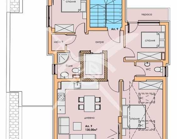 Многостаен апартамент в Пловдив, Съдийски - 130 кв.м за 806 €/кв.м - Снимка #1