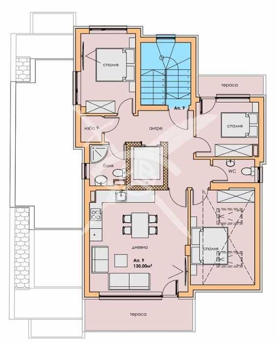 Многостаен апартамент в Пловдив, Съдийски - 130 кв.м за 1580 €/кв.м - Снимка #1