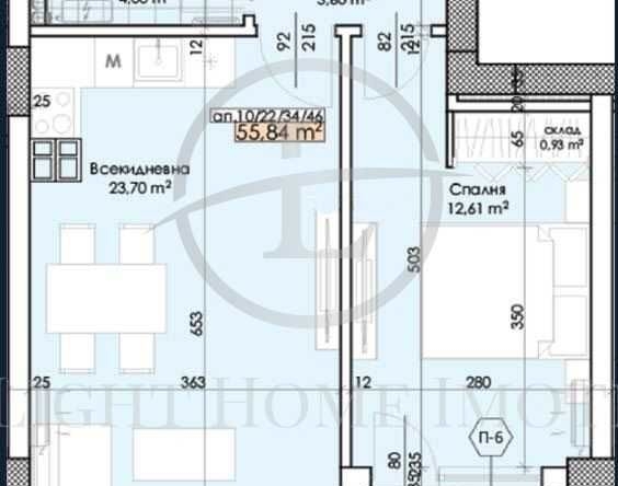 Двустаен апартамент в Пловдив, Тракия - 65 кв.м за 1396 €/кв.м - Снимка #1