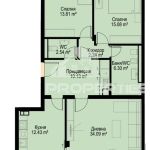 Четиристаен апартамент в София, Бояна - 152 кв.м за 2632 €/кв.м - Снимка #1