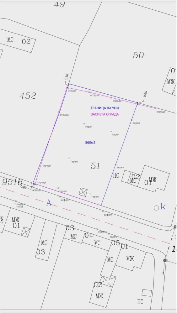 Парцел в с. Кабиле, Област Ямбол - 860 кв.м за 78 €/кв.м - Снимка #1