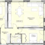 Тристаен апартамент в София, Хладилника - 105 кв.м за 1260 €/кв.м - Снимка #1