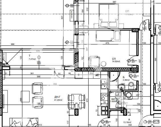 Тристаен апартамент в Пловдив, Център - 133 кв.м за 764 €/кв.м - Снимка #1