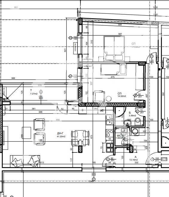 Тристаен апартамент в Пловдив, Център - 133 кв.м за 764 €/кв.м - Снимка #1