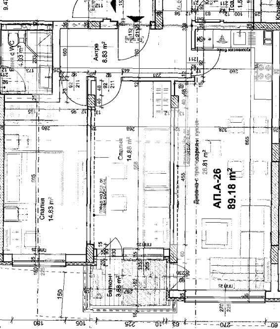 Тристаен апартамент в Пловдив, Христо Смирненски - 108 кв.м за 973 €/кв.м - Снимка #1