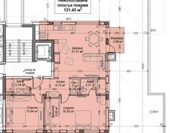 Тристаен апартамент в София, Обеля 2 - 117 кв.м за 1667 €/кв.м - Снимка #1
