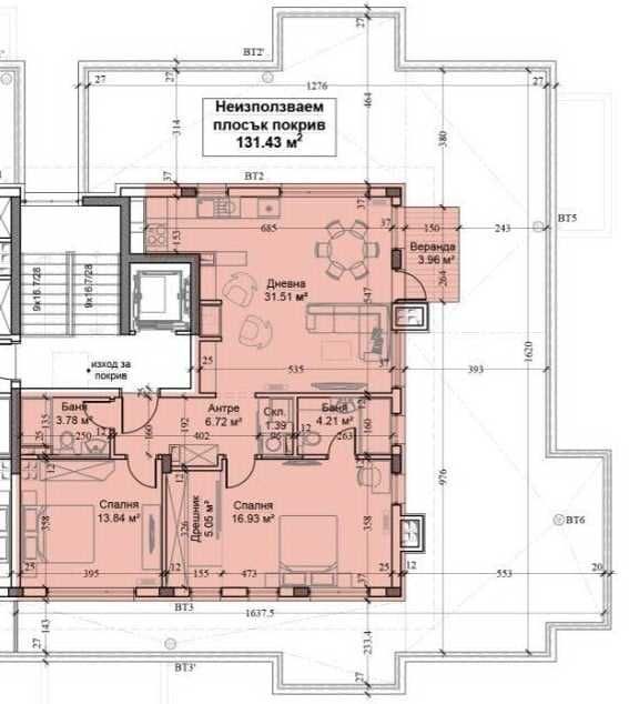 Тристаен апартамент в София, Обеля 2 - 117 кв.м за 1667 €/кв.м - Снимка #1