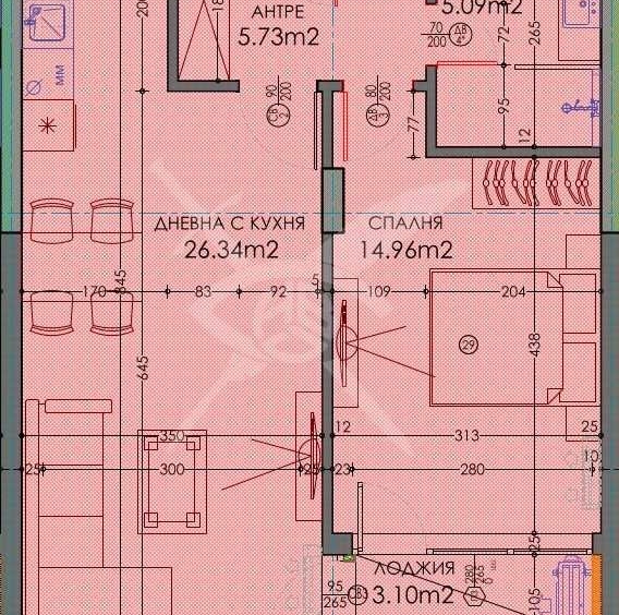 Двустаен апартамент в Пловдив, Тракия - 76 кв.м за 1105 €/кв.м - Снимка #1