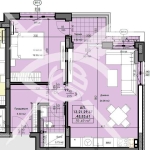 Двустаен апартамент в Пловдив, Кършияка - 74 кв.м за 998 €/кв.м - Снимка #1