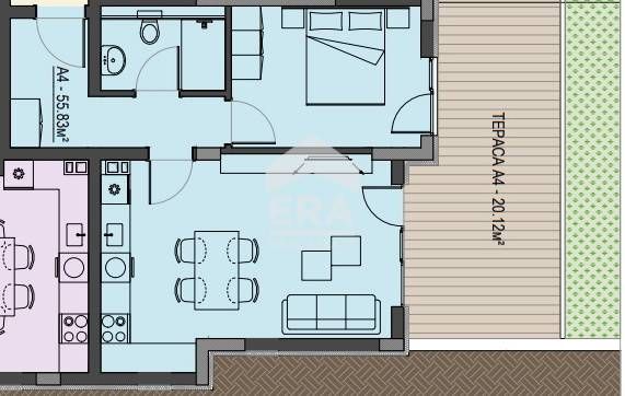 Двустаен апартамент в Благоевград, Освобождение - 86 кв.м за 721 €/кв.м - Снимка #1