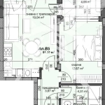 Двустаен апартамент в Пловдив, Тракия - 64 кв.м за 710 €/кв.м - Снимка #1