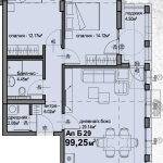 Тристаен апартамент в София, Люлин 5 - 99 кв.м за 1585 €/кв.м - Снимка #1