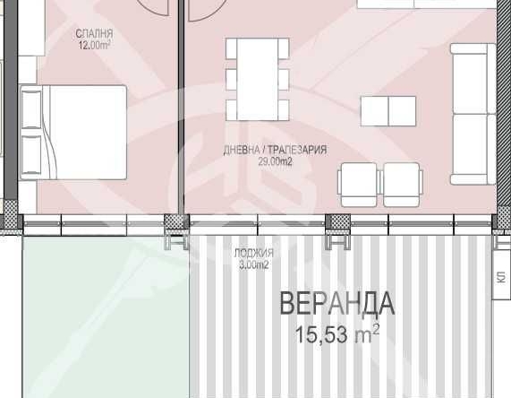 Двустаен апартамент в Пловдив, Христо Смирненски - 73 кв.м за 1009 €/кв.м - Снимка #1