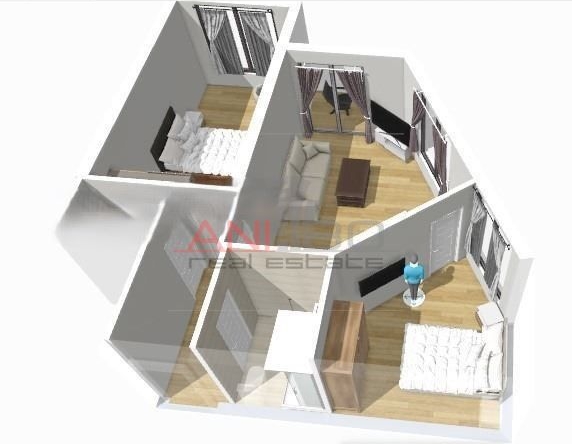 Тристаен апартамент в Варна, Погреби - 79 кв.м за 1627 €/кв.м - Снимка #1