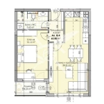 Двустаен апартамент в Пловдив, Кършияка - 80 кв.м за 880 €/кв.м - Снимка #1