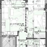 Двустаен апартамент в Пловдив, Тракия - 63 кв.м за 718 €/кв.м - Снимка #1