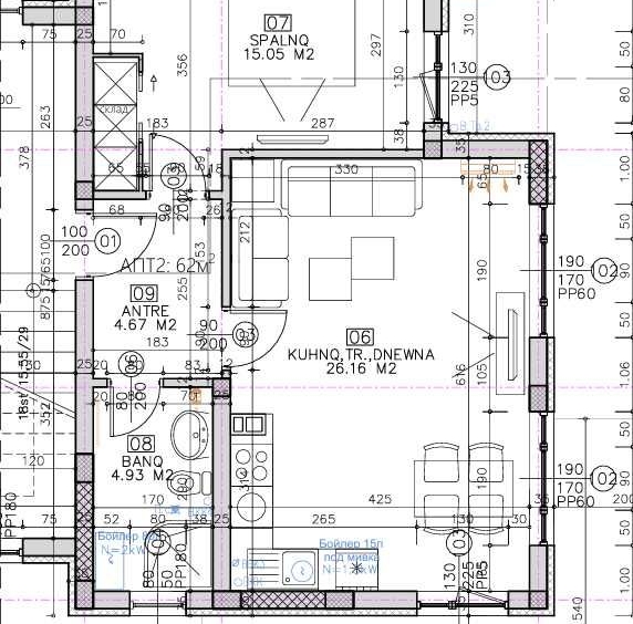 Двустаен апартамент в Пловдив, Беломорски - 70 кв.м за 561 €/кв.м - Снимка #1