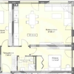 Тристаен апартамент в Пловдив, Остромила - 122 кв.м за 553 €/кв.м - Снимка #1