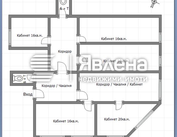 Офис в Варна, Чаталджа - 147 кв.м за 1437 €/кв.м - Снимка #1