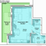 Едностаен апартамент в София, Студентски град - 45 кв.м за 2591 €/кв.м - Снимка #1