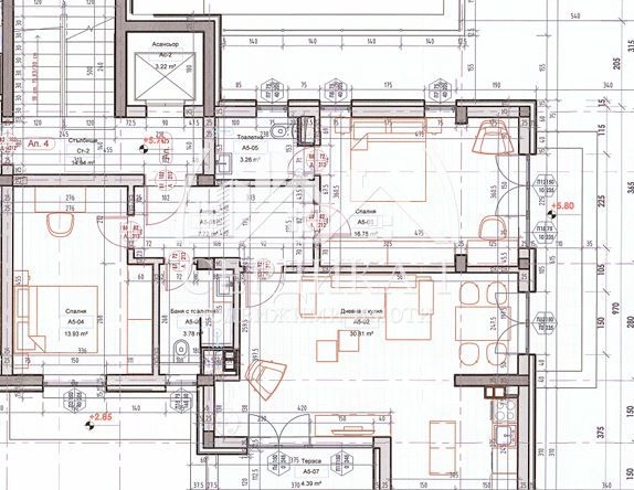 Тристаен апартамент в София, Драгалевци - 123 кв.м за 3108 €/кв.м - Снимка #1