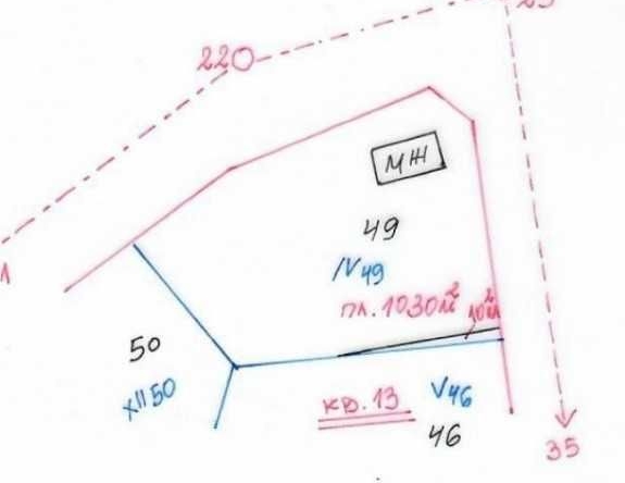Парцел в с. Суходол, Област Бургас - 1030 кв.м за 12 €/кв.м - Снимка #1
