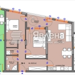 Тристаен апартамент в Бургас, Меден рудник - зона Д - 109 кв.м за 1205 €/кв.м - Снимка #1