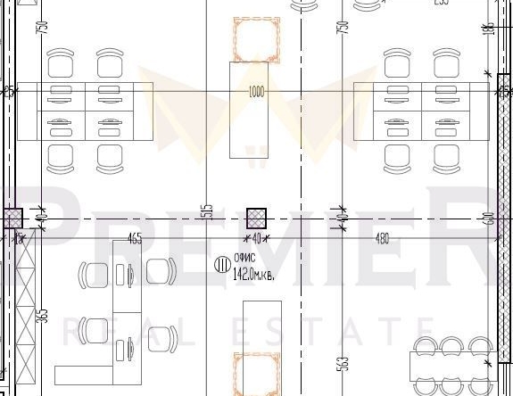 Офис в Варна, Възраждане 4 - 184 кв.м за 743 €/кв.м - Снимка #1