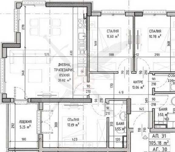 Четиристаен апартамент в София, Малинова долина - 122 кв.м за 1586 €/кв.м - Снимка #1