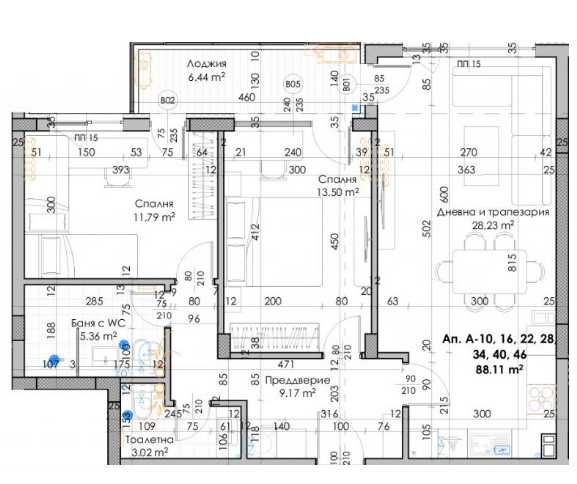 Тристаен апартамент в Пловдив, Кючук Париж - 104 кв.м за 563 €/кв.м - Снимка #1