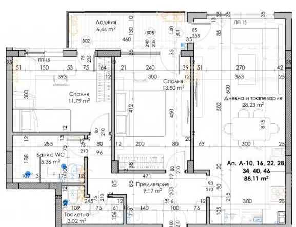 Тристаен апартамент в Пловдив, Кючук Париж - 104 кв.м за 563 €/кв.м - Снимка #1
