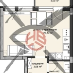 Едностаен апартамент в Пловдив, Христо Смирненски - 48 кв.м за 979 €/кв.м - Снимка #1