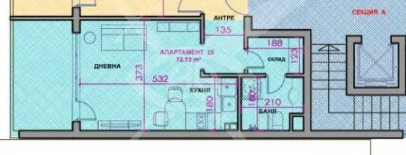 Двустаен апартамент в Поморие - 72 кв.м за 1703 €/кв.м - Снимка #1