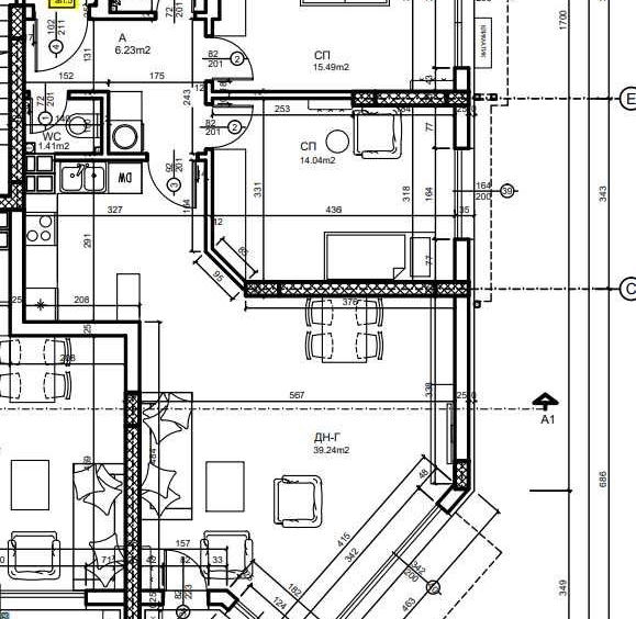 Тристаен апартамент в Пловдив, Център - 110 кв.м за 751 €/кв.м - Снимка #1