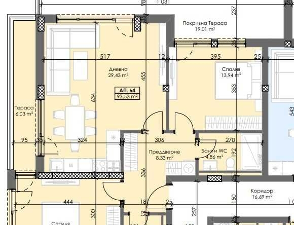 Тристаен апартамент в Пловдив, Тракия - 136 кв.м за 986 €/кв.м - Снимка #1