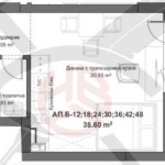 Едностаен апартамент в Пловдив, Кючук Париж - 49 кв.м за 893 €/кв.м - Снимка #1