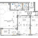 Тристаен апартамент в Пловдив, Кючук Париж - 106 кв.м за 532 €/кв.м - Снимка #1