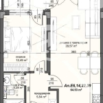 Двустаен апартамент в Пловдив, Тракия - 79 кв.м за 1393 €/кв.м - Снимка #1