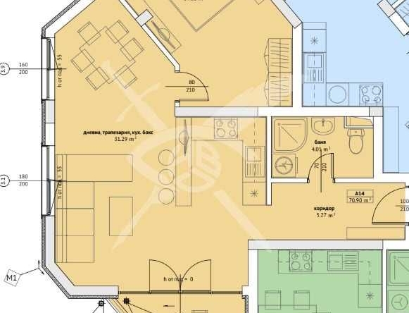 Двустаен апартамент в Созопол - 81 кв.м за 1041 €/кв.м - Снимка #1